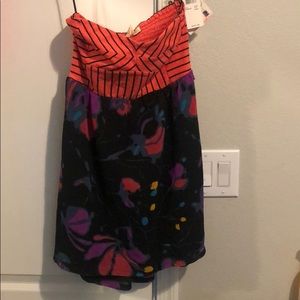 Roxy strapless dress *NEW W TAGS*